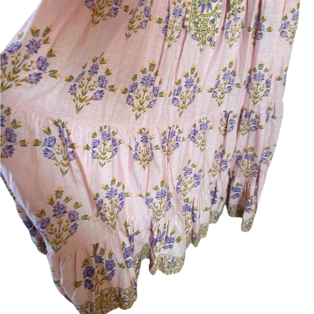 Elegant Pink Floral Maxi Dress NWT XS “a loves a” - Picture 6 of 15